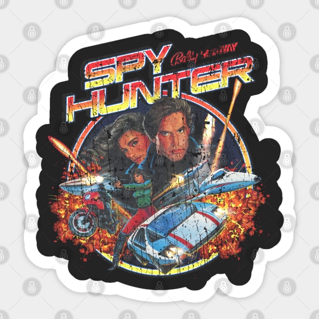 Spy Hunter 1983 Sticker by JCD666